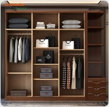 Tủ quần áo phòng ngủ cao cấp, chất lượng tại Nội Thất Hà Anh-TAH 016