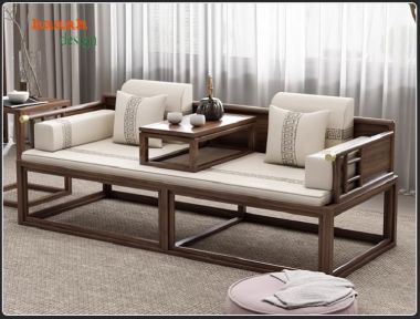 Chọn lựa giường la hán gỗ sồi cho phòng ngủ sang trọng-SBT 006