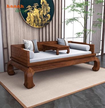 Chọn lựa giường la hán gỗ gụ bền đẹp cho gia đình-SBT 008