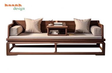 Giường la hán gỗ gụ tự nhiên phong cách Trung Quốc đời Minh-SBT 012