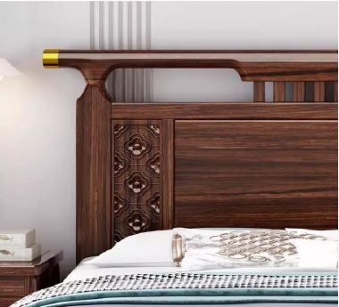 Mẫu giường ngủ gỗ cao cấp – Tinh tế từng chi tiết-DHN 011