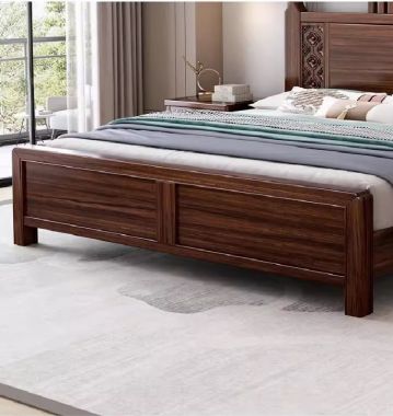 Mẫu giường ngủ gỗ cao cấp – Tinh tế từng chi tiết-DHN 011