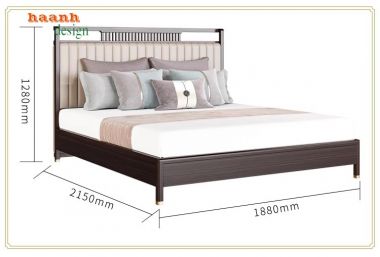 Giường ngủ gỗ tự nhiên - Sự lựa chọn hoàn hảo cho không gian-DNH 005