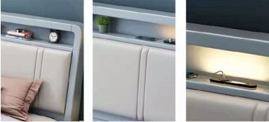 Đem lại sự thoải mái với giường ngủ gỗ hiện đại-DNH 007