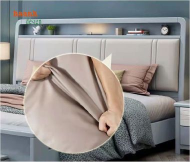 Đem lại sự thoải mái với giường ngủ gỗ hiện đại-DNH 007