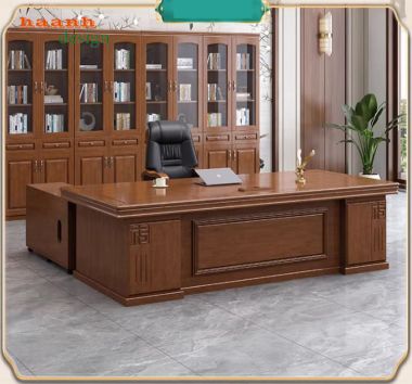 Bàn làm việc văn phòng đẹp bền – Xu hướng 2026-PGD 018