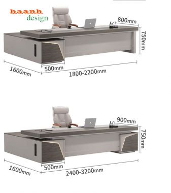 Bàn lãnh đạo gỗ công nghiệp hiện đại chất lượng và phong cách PGD 004