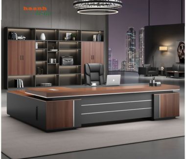 Nội thất phòng lãnh đạo gỗ công nghiệp hiện đại và tinh tế PGD 003