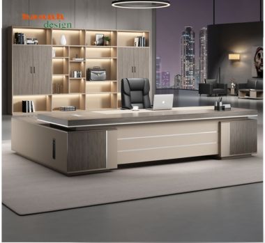 Nội thất phòng lãnh đạo gỗ công nghiệp hiện đại và tinh tế PGD 003