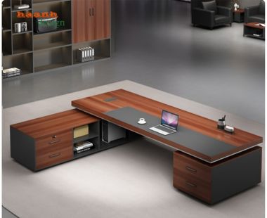 Nội thất phòng lãnh đạo gỗ công nghiệp hiện đại và tinh tế PGD 003
