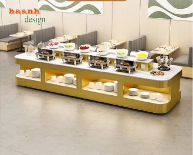Top mẫu bàn buffet khách sạn đẹp, hiện đại nhất 2025-BFF 004