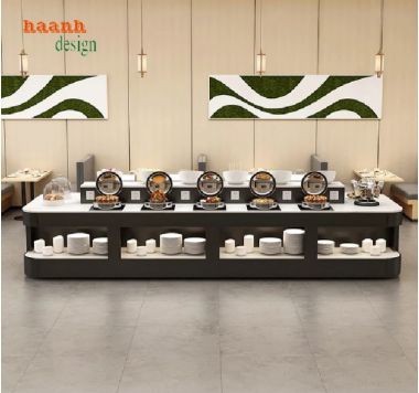 Top mẫu bàn buffet khách sạn đẹp, hiện đại nhất 2025-BFF 004