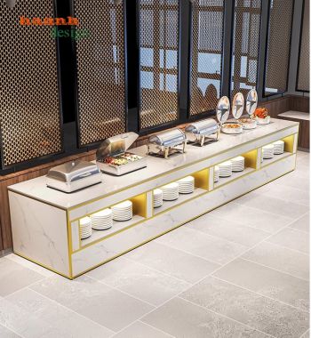 Bàn buffee nhà hàng tiện ích cho không gian-BFF 001