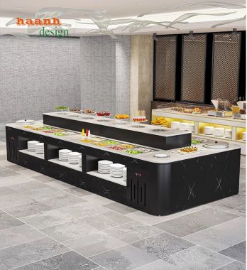 Bàn buffee nhà hàng tiện ích cho không gian-BFF 001