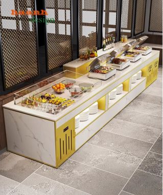 Bàn buffee nhà hàng tiện ích cho không gian-BFF 001