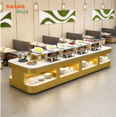 Top mẫu bàn buffet khách sạn đẹp, hiện đại nhất 2025-BFF 004