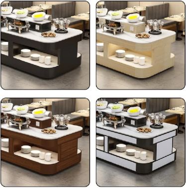 Top mẫu bàn buffet khách sạn đẹp, hiện đại nhất 2025-BFF 004