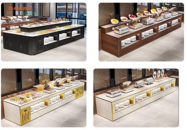 Bàn buffee nhà hàng tiện ích cho không gian-BFF 001