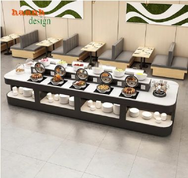 Top mẫu bàn buffet khách sạn đẹp, hiện đại nhất 2025-BFF 004