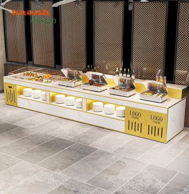 Bàn buffee nhà hàng tiện ích cho không gian-BFF 001