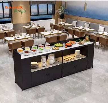 Bàn quầy buffee khách sạn chuẩn không gian nhà hàng,khách sạn-BFF 006