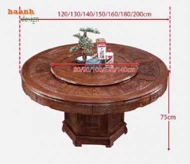 Bàn ghế ăn gỗ đẹp – Tôn vinh giá trị truyền thống Việt-BGG 005