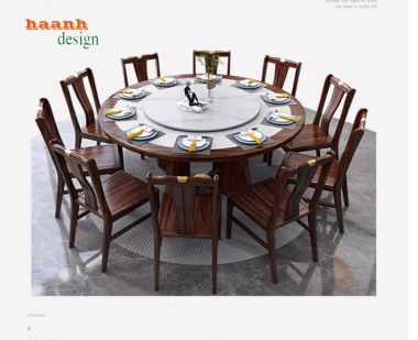 Bàn Ghế Ăn Gỗ Giả Cổ Nét Hoài Cổ Sang Trọng Cho Không Gian Bếp-BGG 003