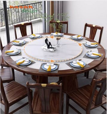 Bàn Ghế Ăn Gỗ Giả Cổ Nét Hoài Cổ Sang Trọng Cho Không Gian Bếp-BGG 003