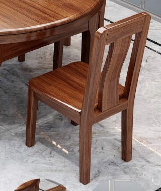 Thiết kế thông minh cho bàn ghế ăn gỗ hiện đại-BGA 006