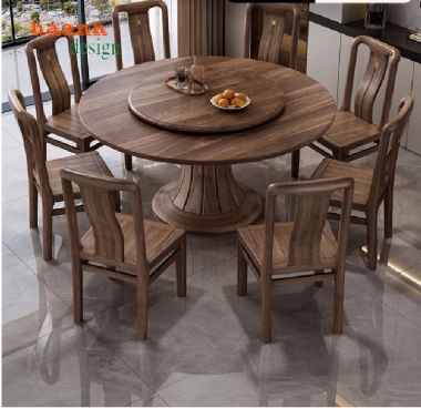 Bàn ghế ăn gỗ gia đình – Tạo không gian ấm cúng cho tổ ấm-BGA 007