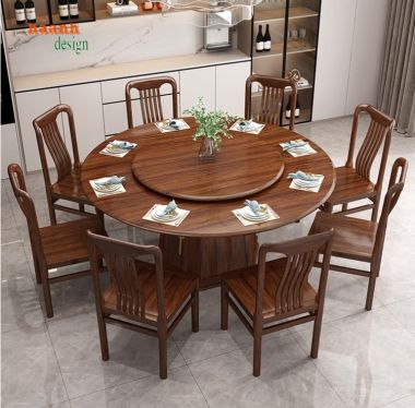 Sáng tạo không gian với bàn ăn gia đình gỗ tự nhiên-BGA 009