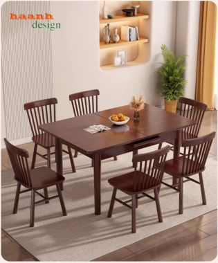 Bàn ăn thông minh mở rộng – Xu hướng nội thất phòng ăn-BGA 006