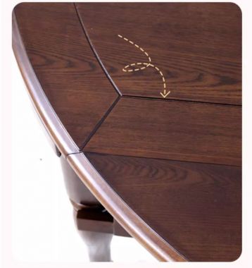 Bàn ghế ăn gỗ tân cổ điển châu Âu được ưa chuộng nhất hiện nay-BAC 010