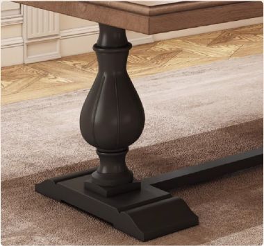 Đắm chìm trong nét đẹp của bàn ăn tân cổ điển châu âu-BAC 006