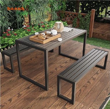 Khám Phá Thế Giới Bàn Ghế Ngoài Trời Sắt Gỗ-NTG 015