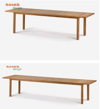 Bàn ghế sân vườn ngoài trời gỗ Teak tự nhiên chuyên dùng BGT 009