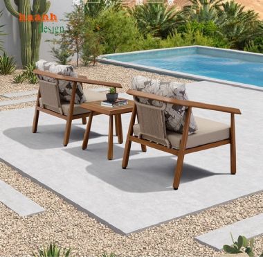Khám phá vẻ đẹp của bàn ghế sofa gỗ teak -SNT 012