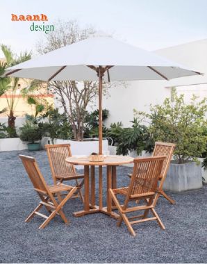 Ghế gỗ sân vườn gỗ Teak – Phù hợp mọi không gian ngoài trời-BGT 019