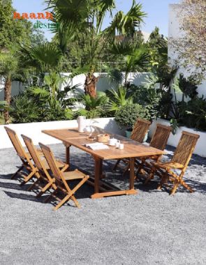 Ghế gỗ sân vườn gỗ Teak – Phù hợp mọi không gian ngoài trời-BGT 019