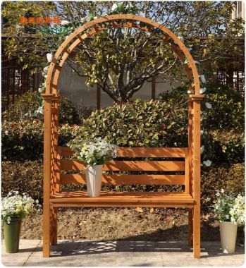 Bền bỉ và đẹp mắt, ghế gỗ sân vườn cho mọi gia đình-BGT 018