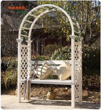 Bền bỉ và đẹp mắt, ghế gỗ sân vườn cho mọi gia đình-BGT 018