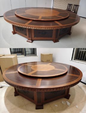 Bàn ghế ăn gỗ nhà hàng Tạo không gian ấm cúng cho thực khách-BGD 006