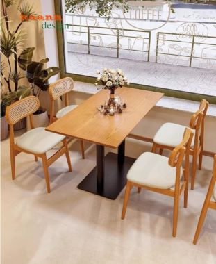 Bàn ăn nhà hàng thiết kế hiện đại cho mọi không gian-BNH 011