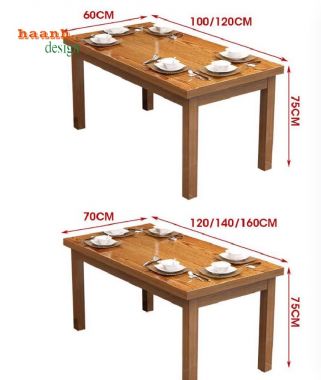 Bàn Ghế Ăn Nhà Hàng Gỗ Sồi Tự Nhiên – Sự Lựa Chọn Hoàn Hảo-BNH 005