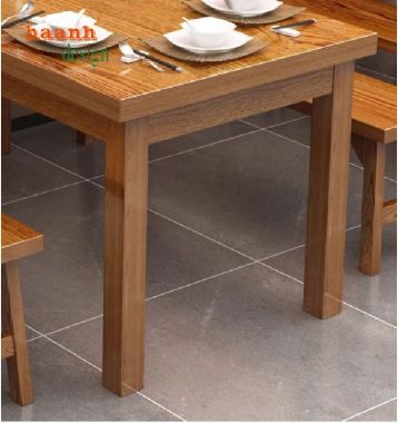 Bàn Ghế Ăn Nhà Hàng Gỗ Sồi Tự Nhiên – Sự Lựa Chọn Hoàn Hảo-BNH 005