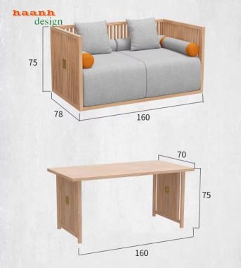 Bàn ghế ăn nhà hàng cao cấp cho không gian nhà hàng,khách sạn-BNH 008