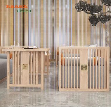 Bàn ghế ăn nhà hàng cao cấp cho không gian nhà hàng,khách sạn-BNH 008