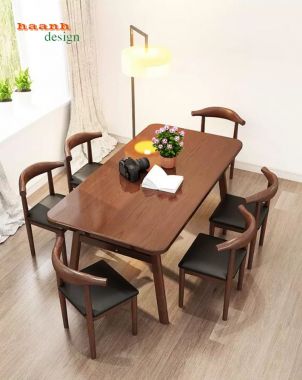 Bàn Ghế Gỗ Quán Ăn Chất Lượng Cao Thiết Kế Theo Yêu Cầu-BNH 010