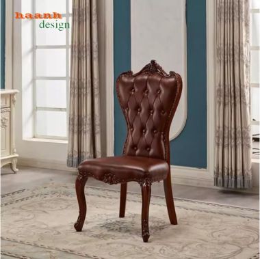 Mẫu bàn ăn cổ điển đẹp sang trọng cho nhà hàng khách sạn-NHT 003