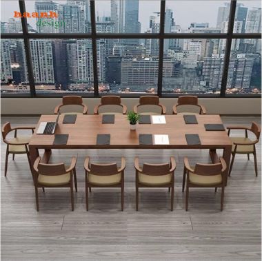 Khám phá bàn ghế hội nghị cao cấp bằng gỗ sồi tự nhiên-PHH 015